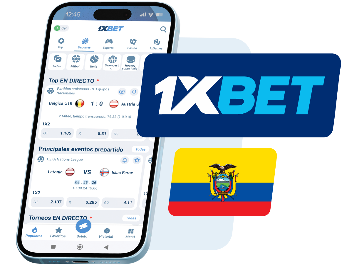 1xbet APK Inscription